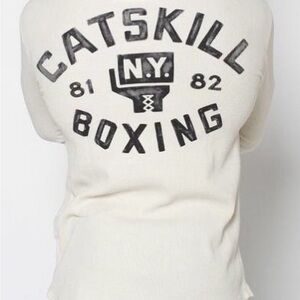 Mike Tyson RO Catskill NY 81-82 Boxing 1981-1982 Empire State Waffle Pullover S‎